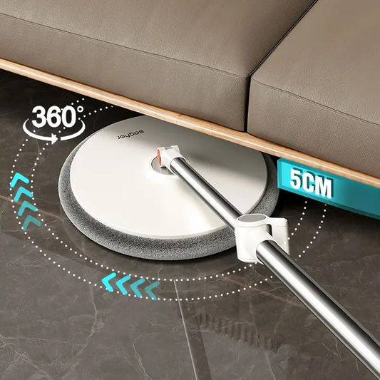 Spin Mop 360° Rotating with Bucket Set - Hands-Free Cleaning