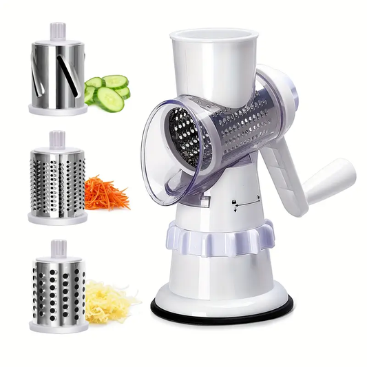 Kitchen Rotary Shredder – Speed Grater with Handle