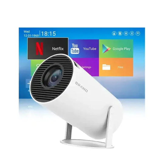 Mini Projector 1080P with 4K HD Support – Android 11