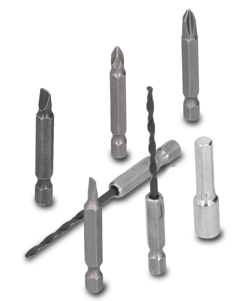 Set of Drills and Hand Tools for Multiple Uses